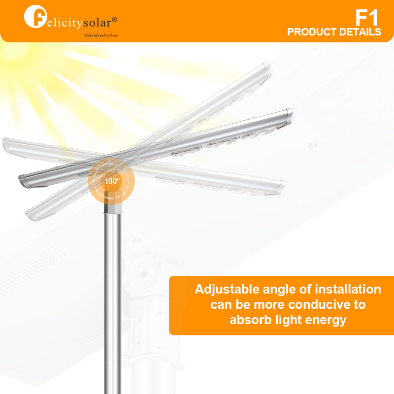 solar powered led street lights