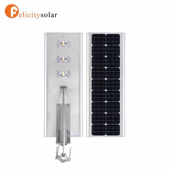  Outdoor Lighting 30w All In One Solar Street Light High Lumen For Highway