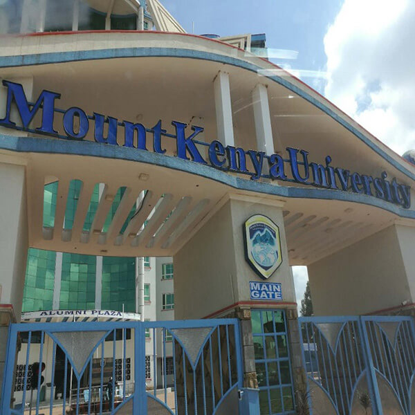 ระบบโซลาร์เซลล์ 60KVA ในมหาวิทยาลัย Mount Kenya